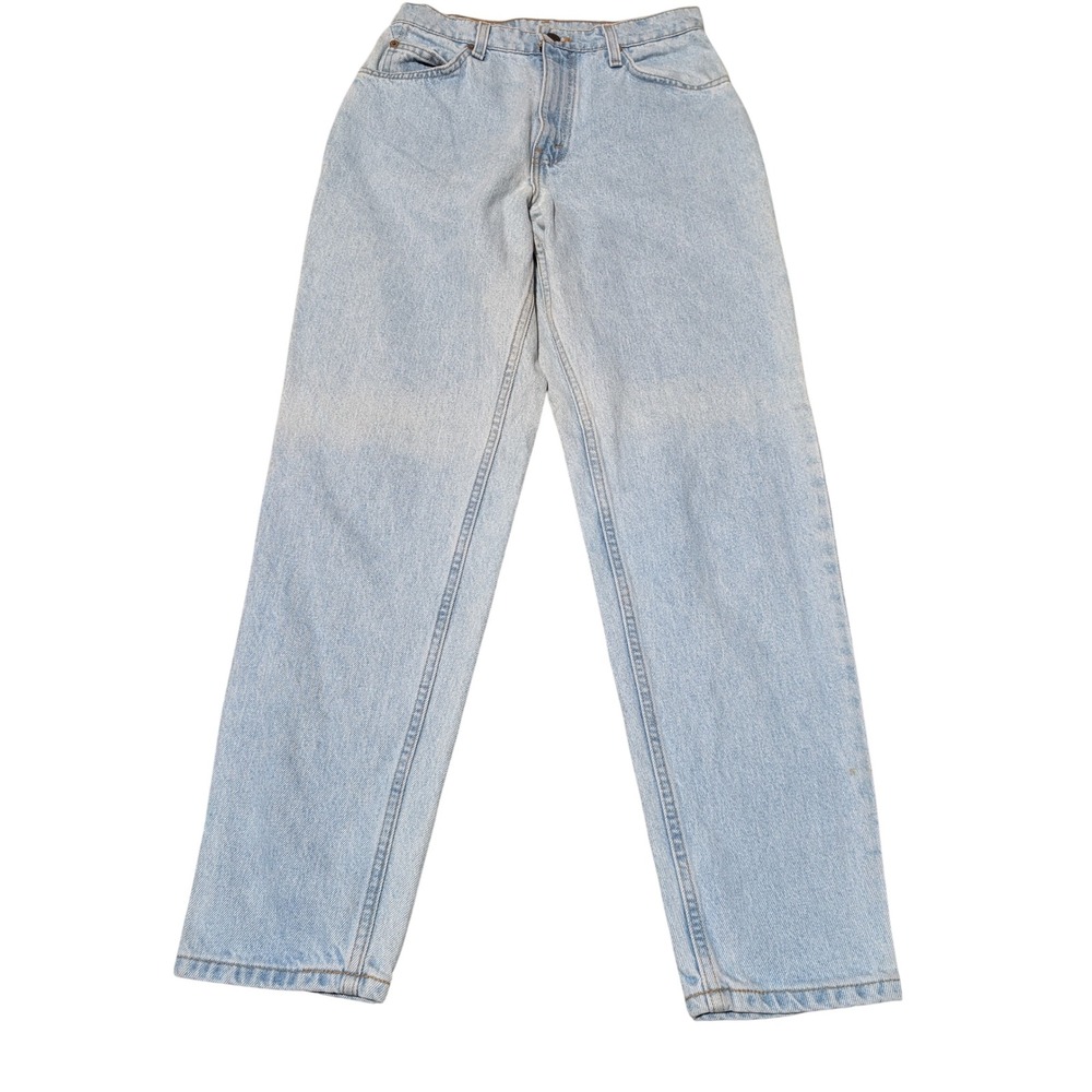 Levis Jeans Womens 8 Med Light Blue 951 Orange Tab Tapered Leg Vintage USA 90s
